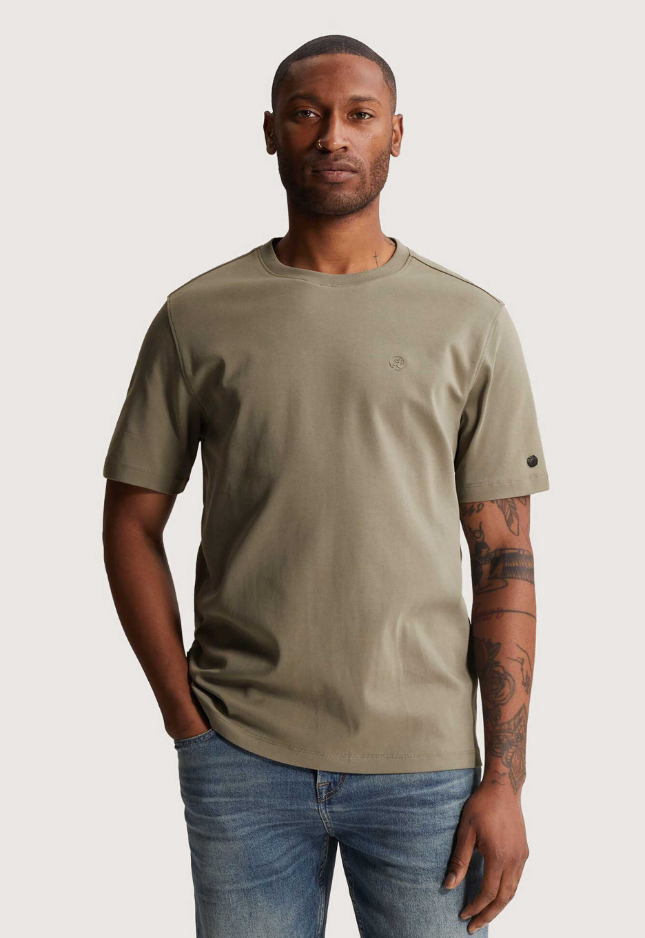 Cast Iron Interlock Jersey T-shirt