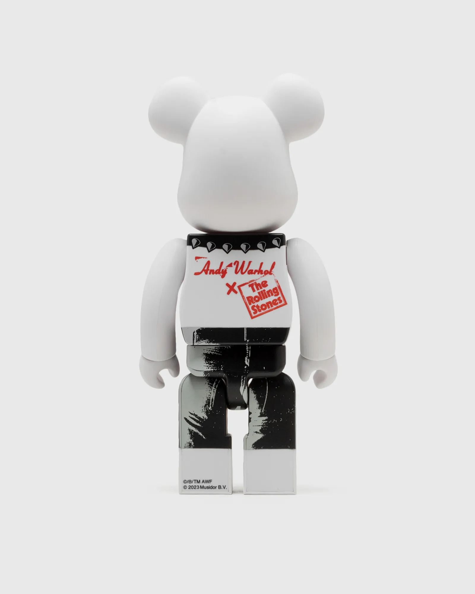 MEDICOM BEARBRICK 1000% ANDY WARHOL X THE ROLLING STONES STICKY FINGERS