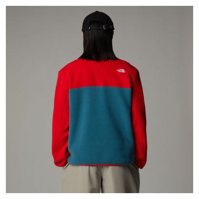 Polaire The North Face Yumiori 1/4 Zip Bleu/Rouge