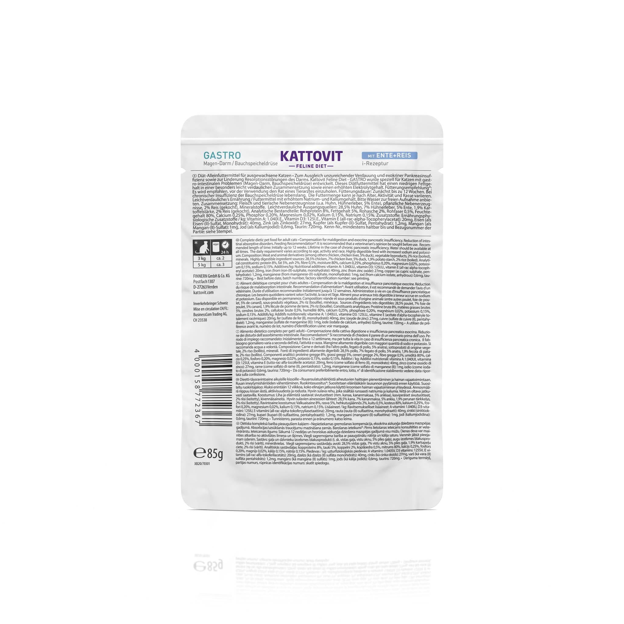 KATTOVIT Gastro Ente & Reis