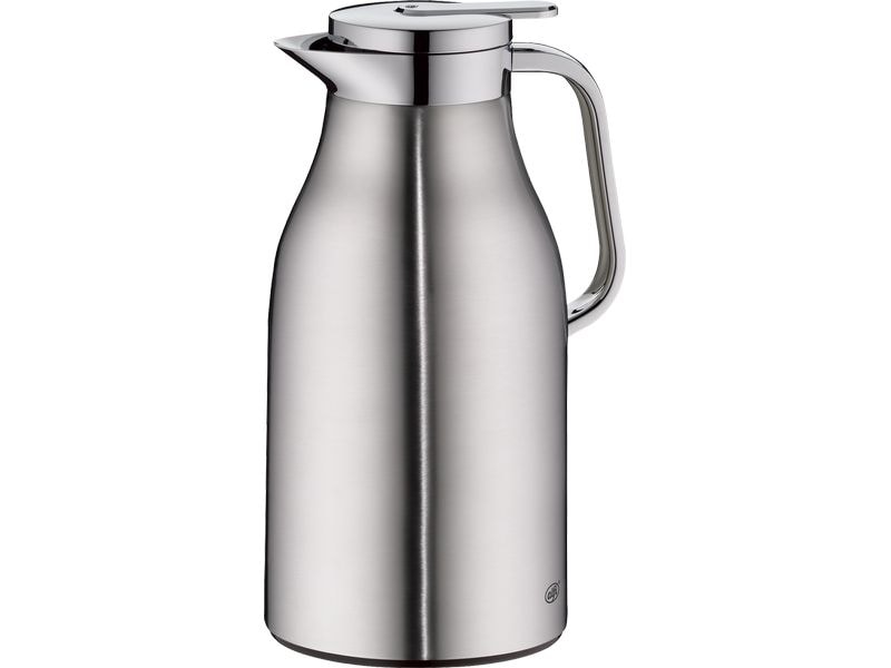 Alfi Thermoskanne Skyline 1500 ml, Silber Karaffe aus Edelstahl