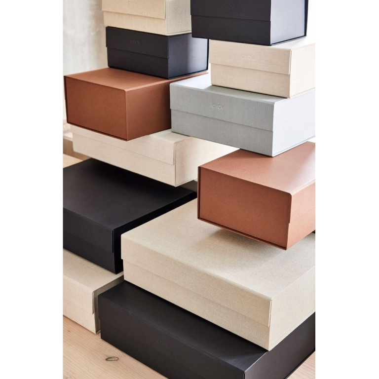 OYOY Hako opbergdoos A3 45x33 Black