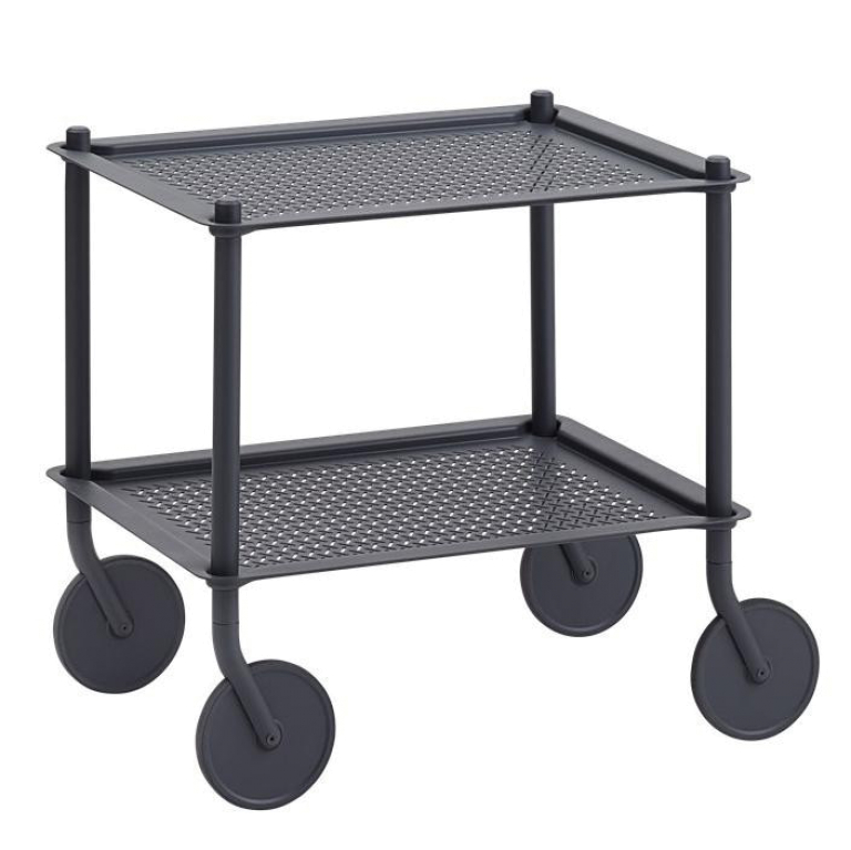 Muuto Flow trolley 2 laags blauw grijs