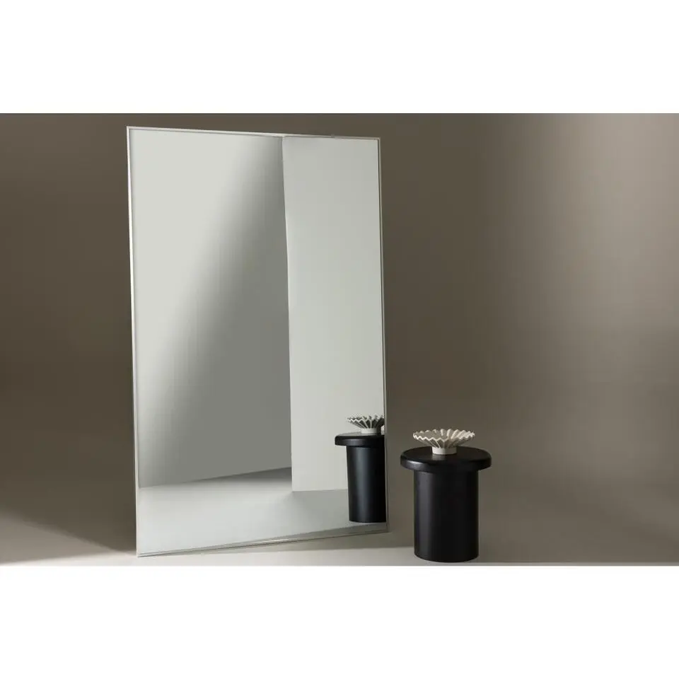 Svea - Lidia rechthoekige spiegel - 120 x 190 cm - zilver