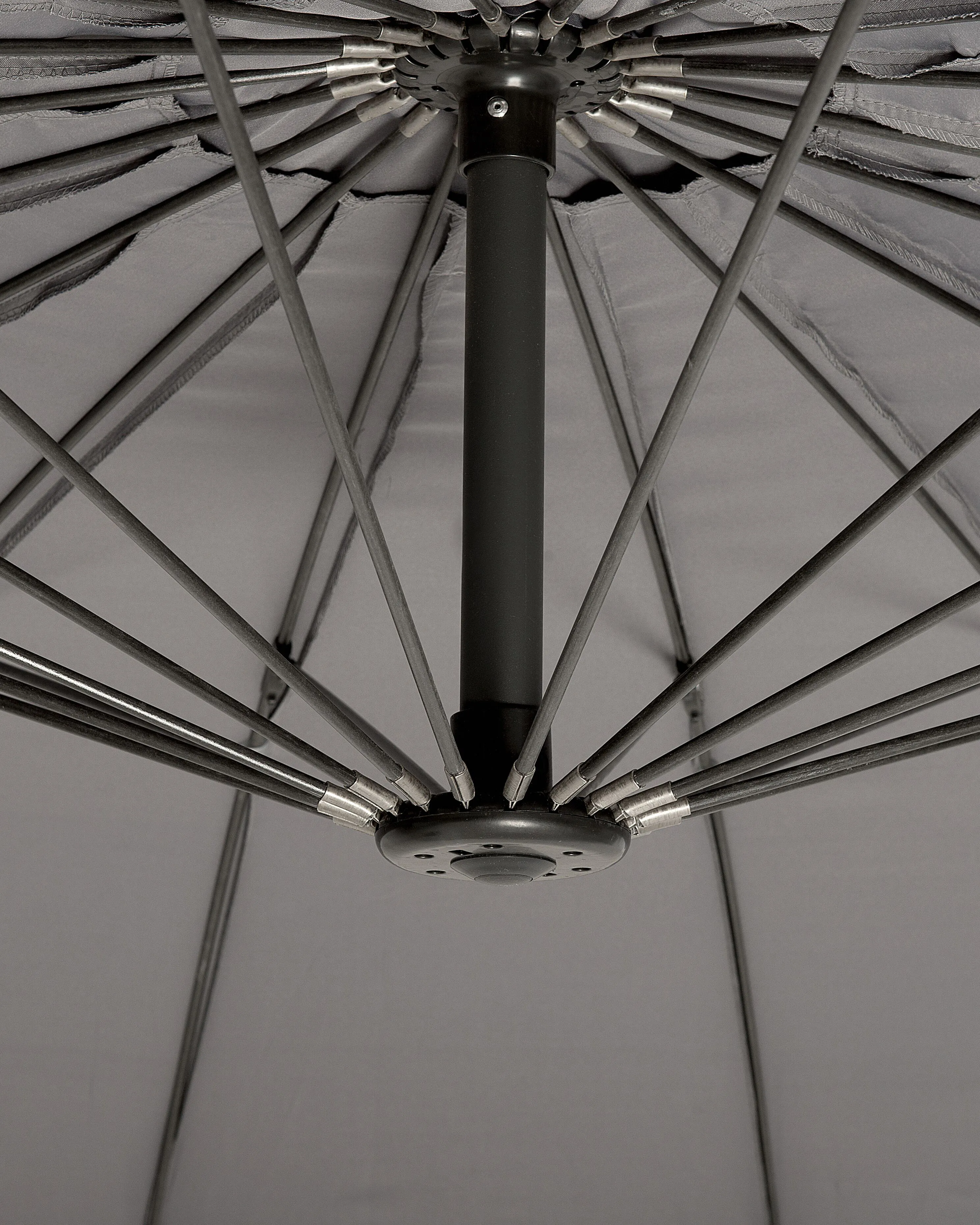 Zweefparasol 268 cm CALABRIA II Donkergrijs