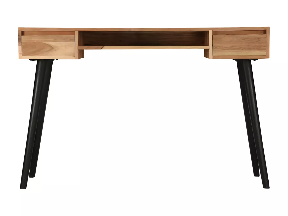 Bureau Bois d'acacia massif 118 x 45 x 76 cm
