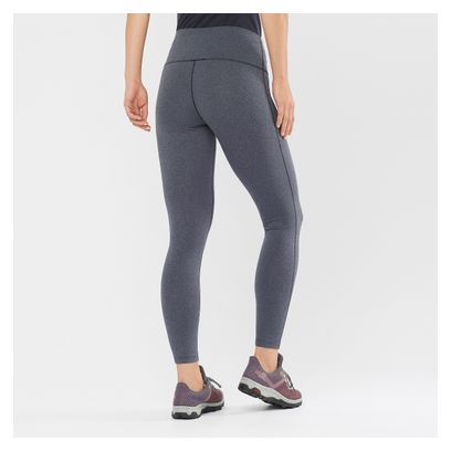 Collant Long Femme Salomon Essential Gris