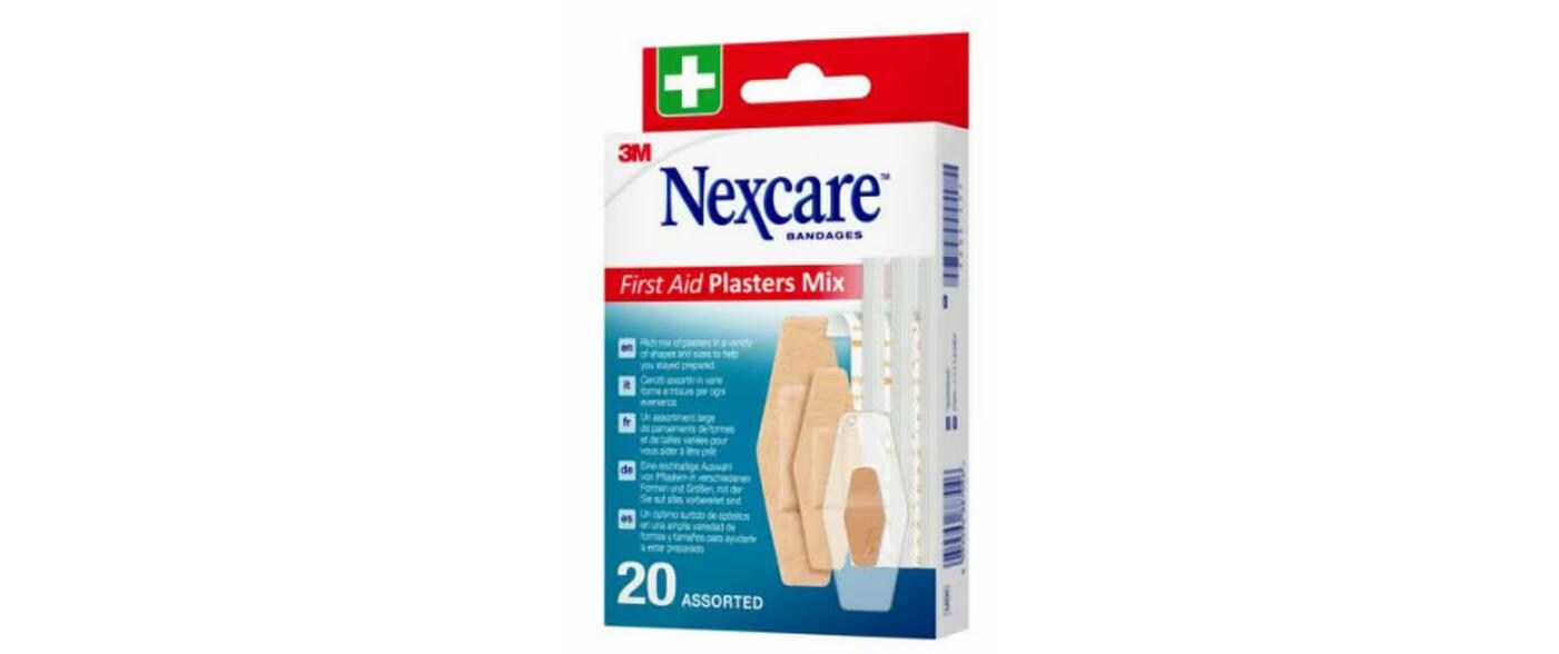 First Aid Pflaster mix 20 StückErste Hilfe Pflaster mix für unterwegs