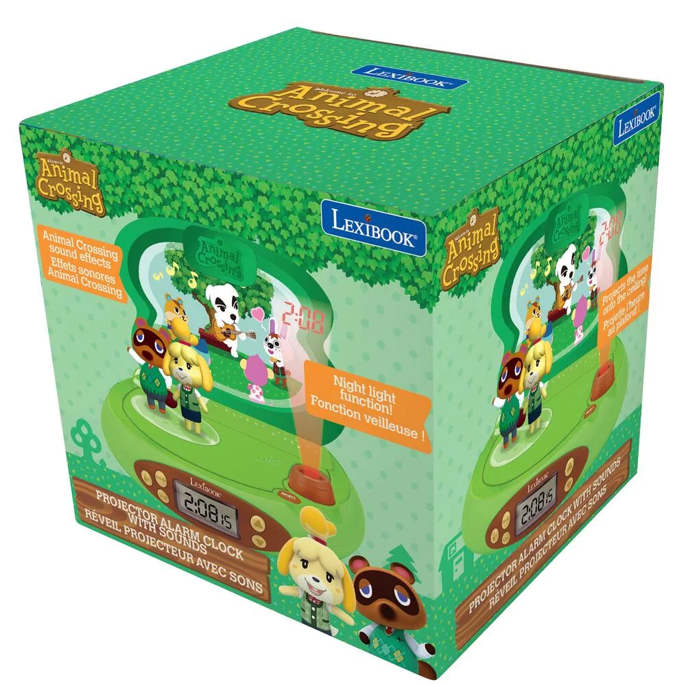 ANIMAL CROSSING - REVEIL PROJECTEUR AVEC SONS
