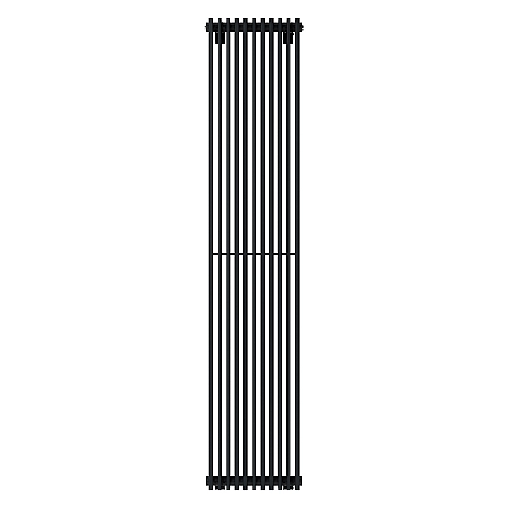 Radiateur eau chaude GoodHome Kensal Vertical Anthracite 1 117 W