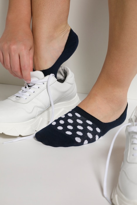 Füßlinge, gemustert, Socken
