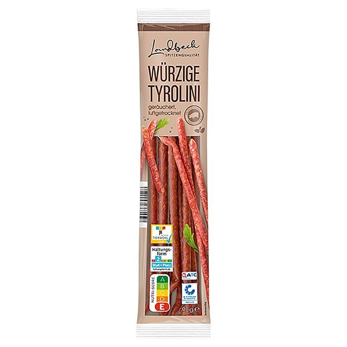 LANDBECK Tyrolini 90 g, Würzig