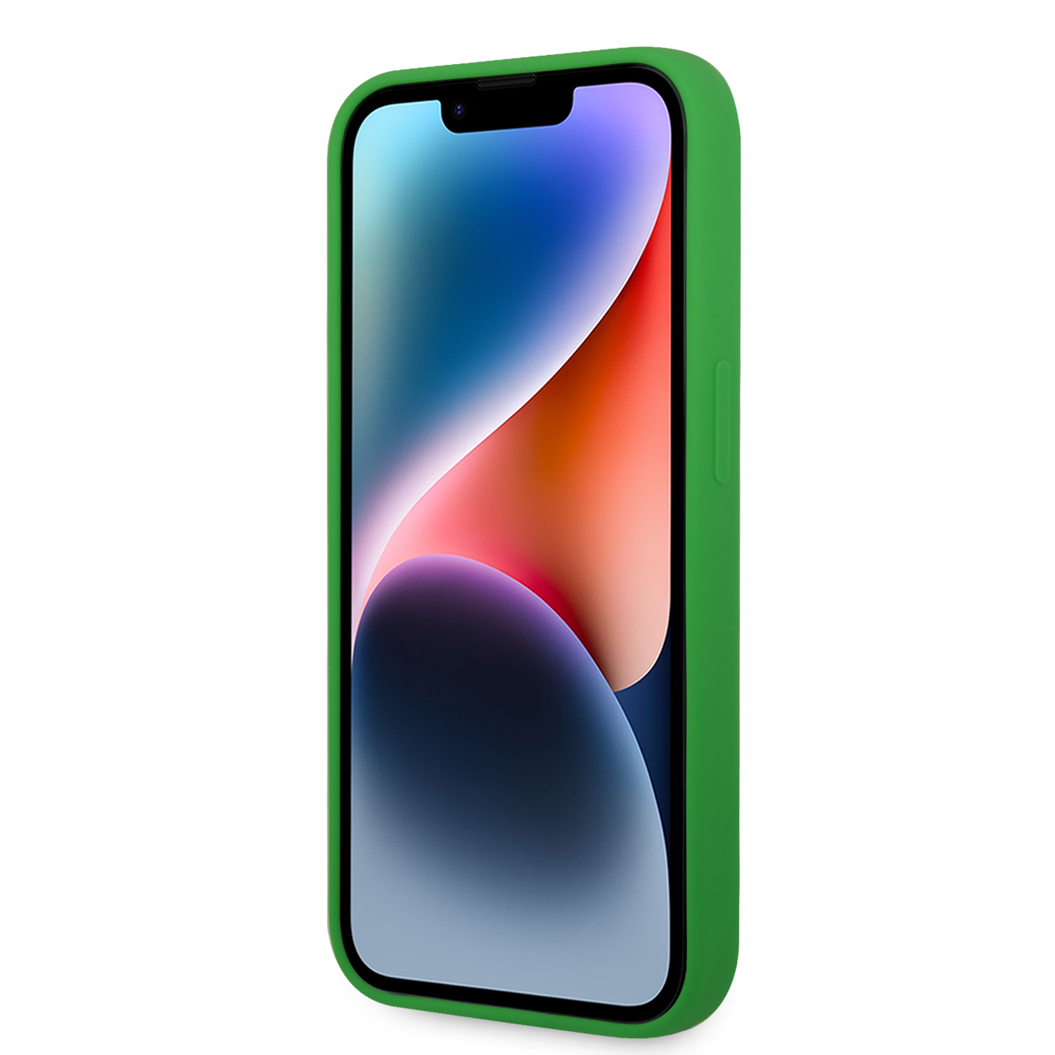 iPhone 15 Pro Max MagSafe Hardcase Silikon Hülle (LCHMP15XSLON) - Grün