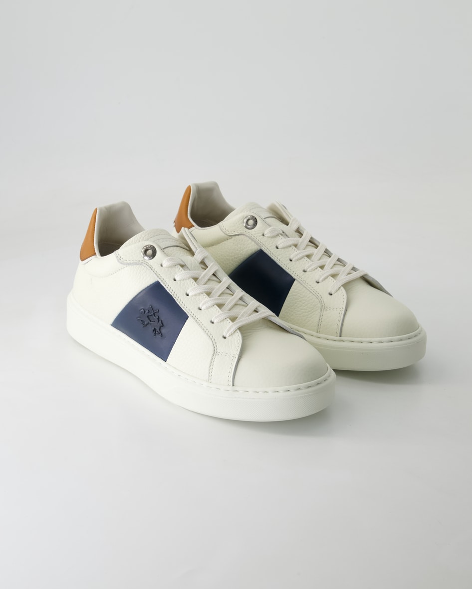 La Martina LFM251.005.4180 Sneaker in Weiß