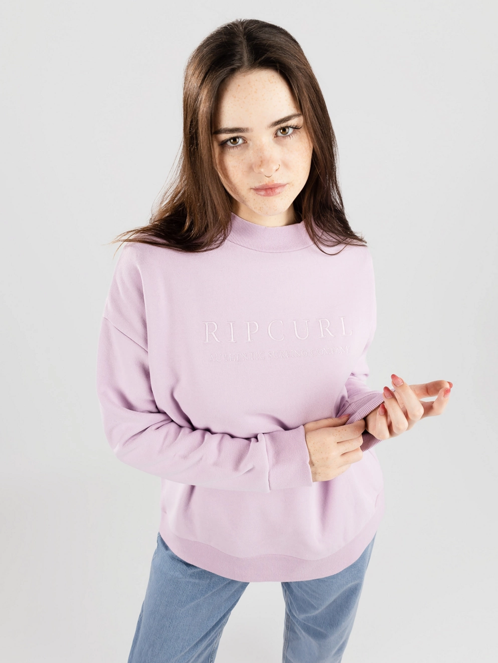 Rip Curl Premium Surf Crew Sweater lilac