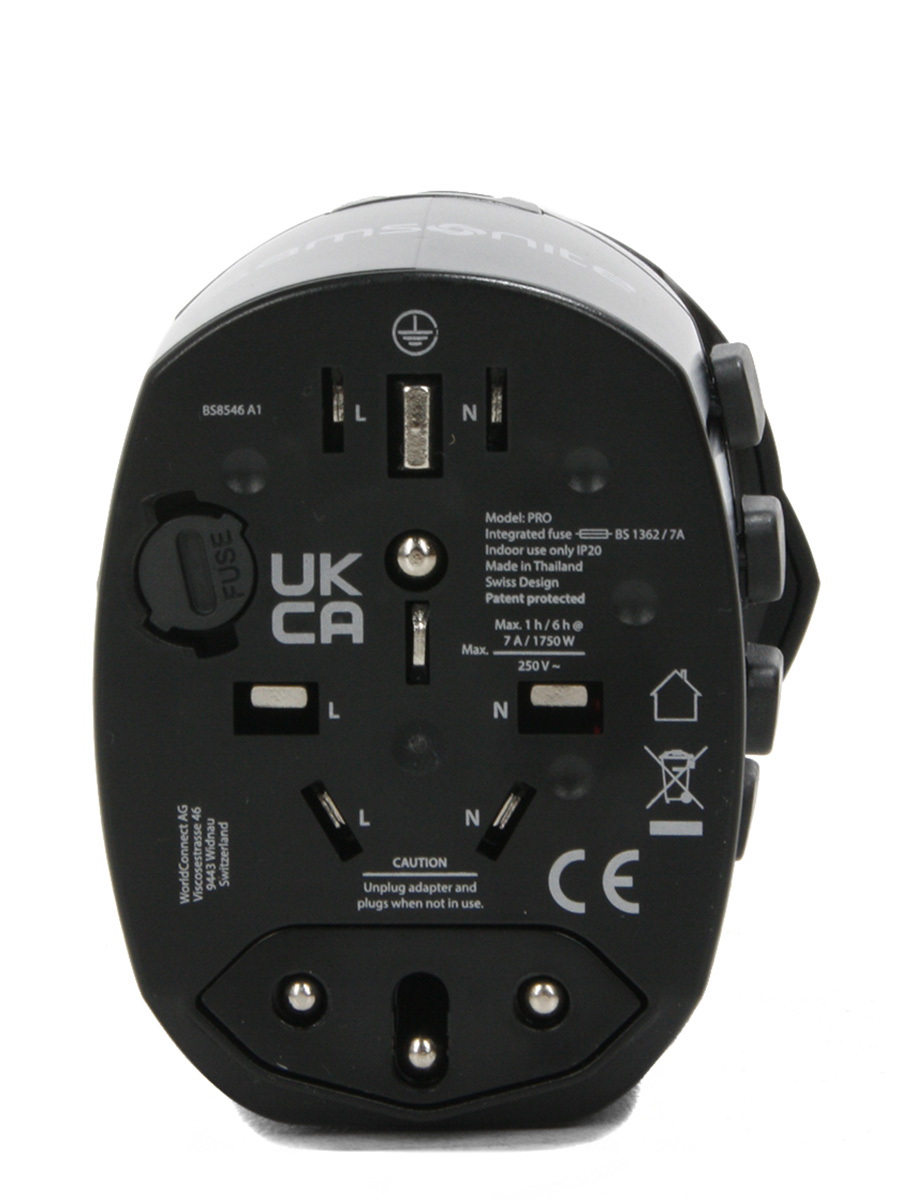 Adaptateur Samsonite Electronique universel - Prises USB