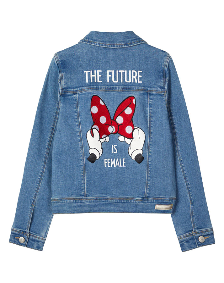 Jeans-Jacke NKFMINNIE BATEGANI DNM 2400 in medium blue denim