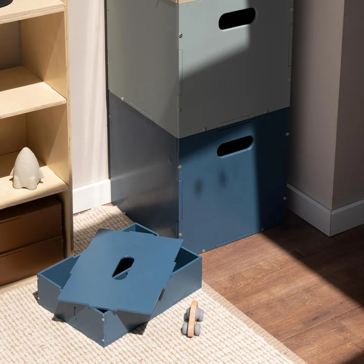 Nofred - Aufbewahrungsbox, 33,5 x 22 x 24 cm, beige