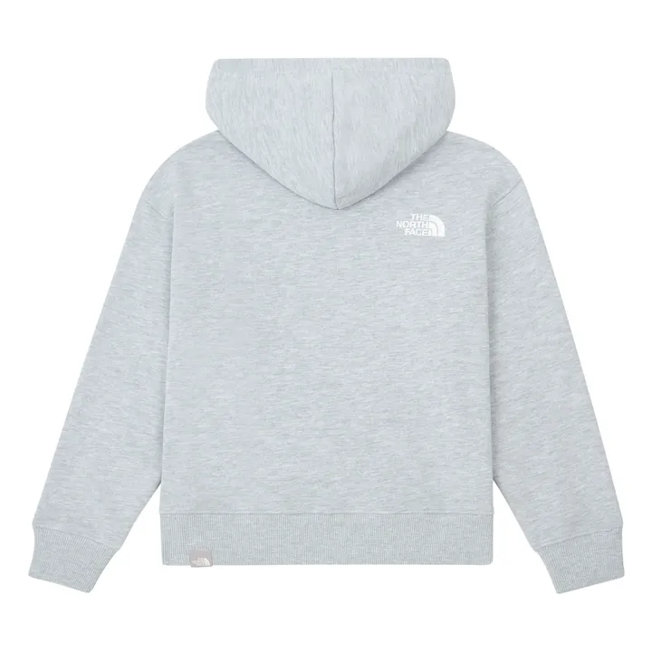 The North Face Hoodie Oversized | Gris clair