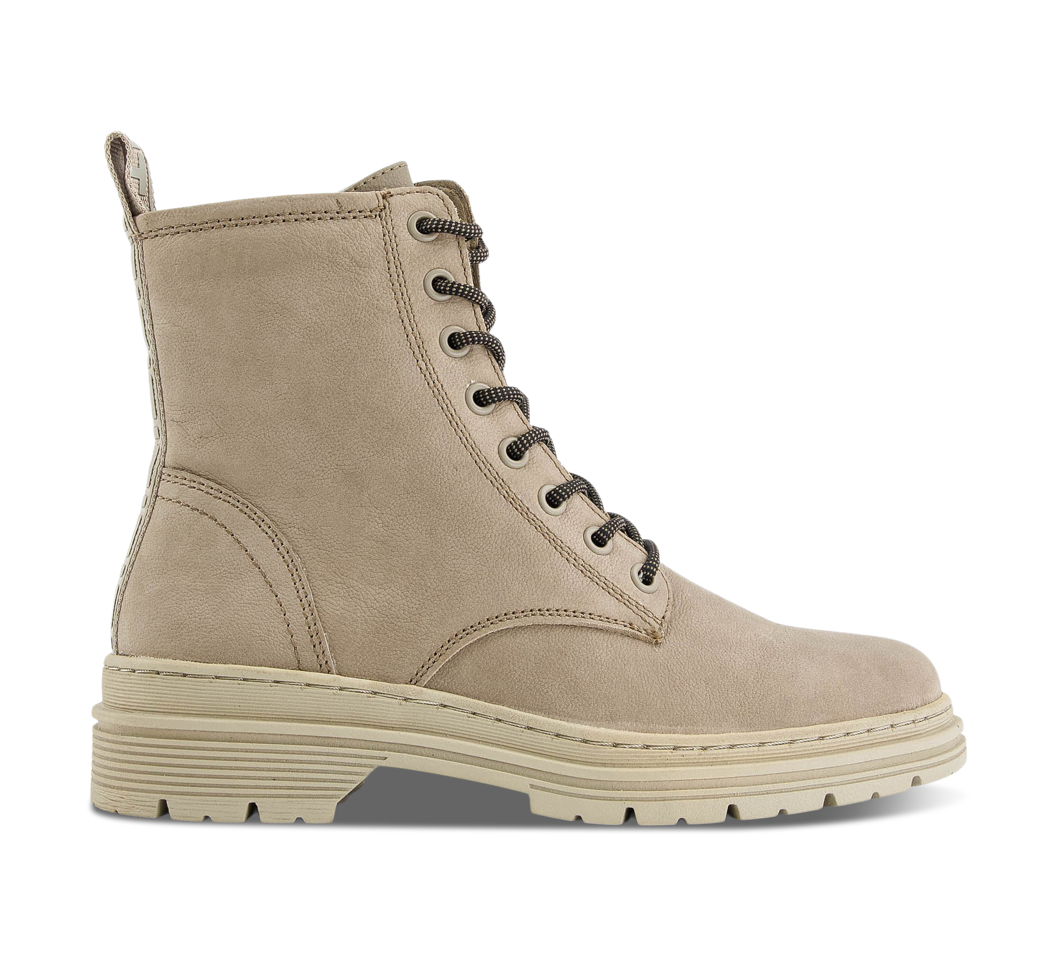 Tamaris Schnürstiefel beige/taupegrau