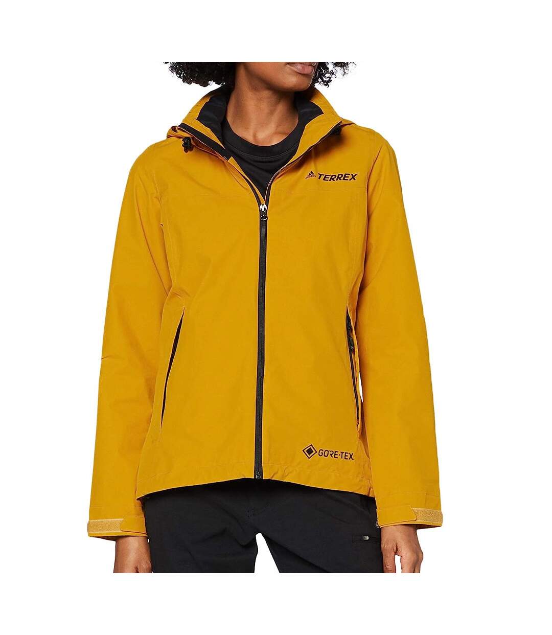 Veste imperméable Jaune Femme Adidas Gore-Tex Terrex