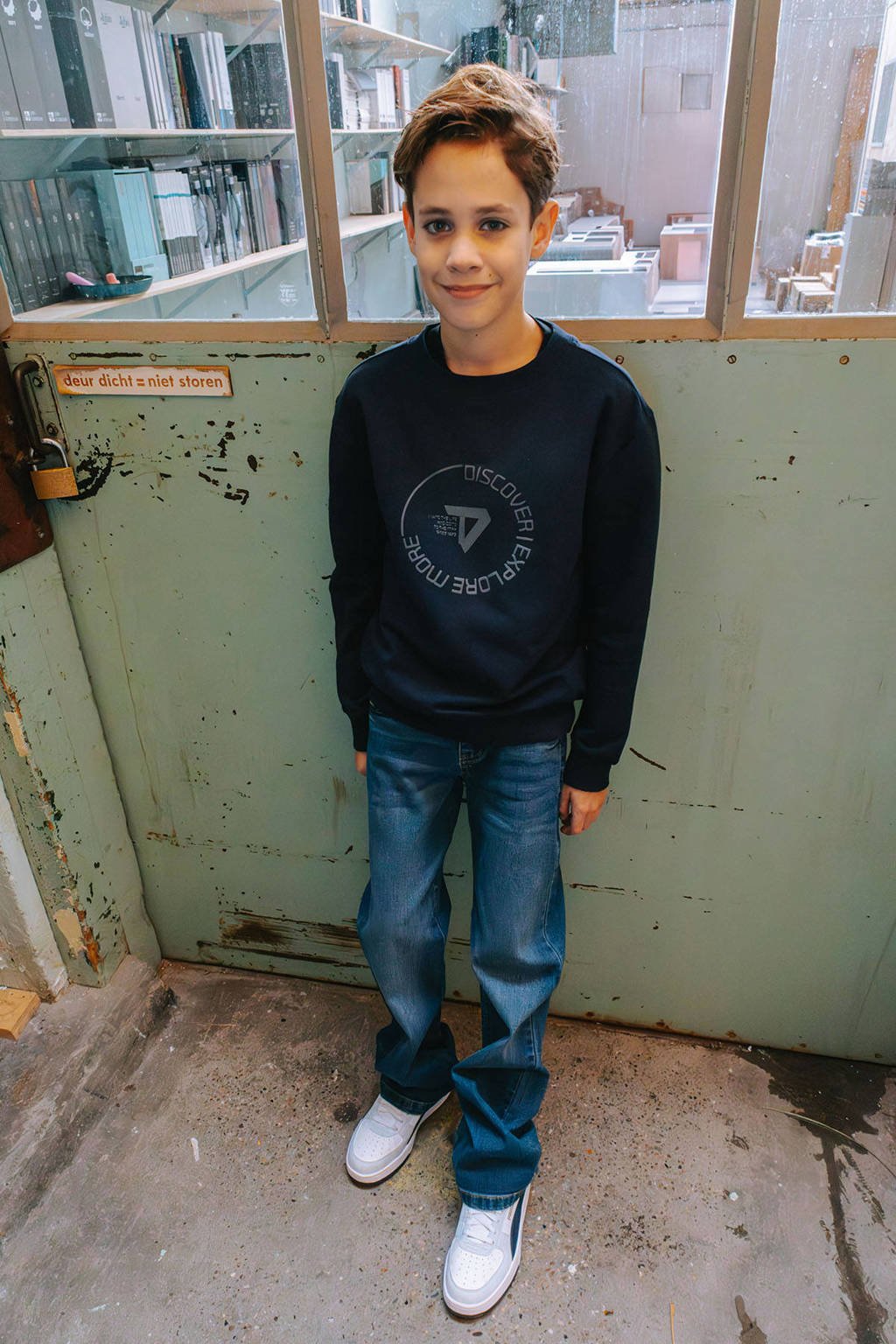 TYGO & vito NextGen sweater donkerblauw