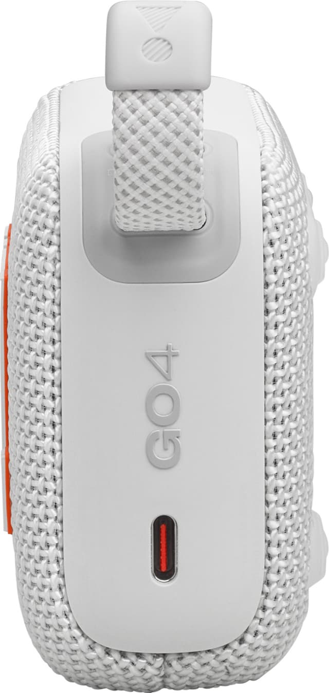 JBL Go 4 bærbar højttaler (hvid)