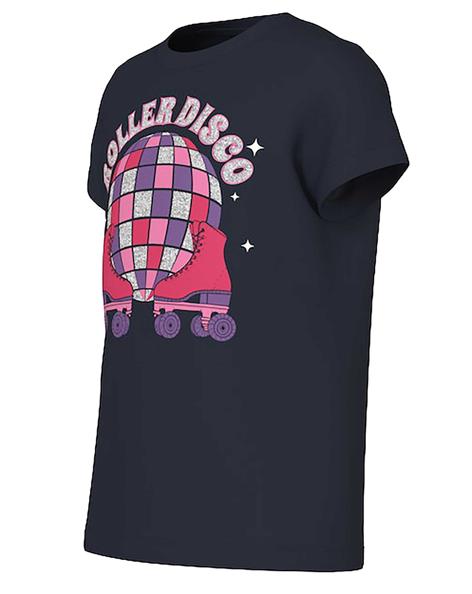 T-Shirt NKFBEATE ROLLER DISCO in dark sapphire