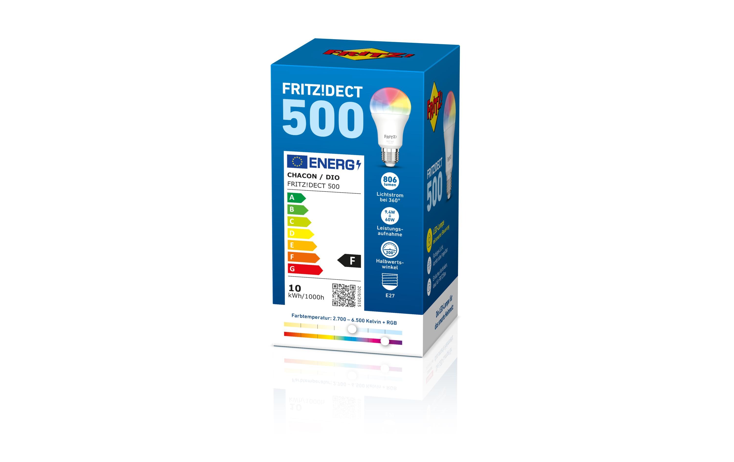 Leuchtmittel FRITZ!DECT 500 InternationalFRITZ!DECT 500 International