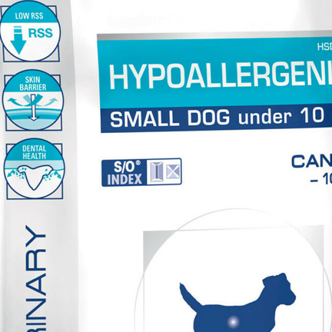 Croquettes Royal Canin Veterinary Diet Hypoallergenic Small Dog pour chiens