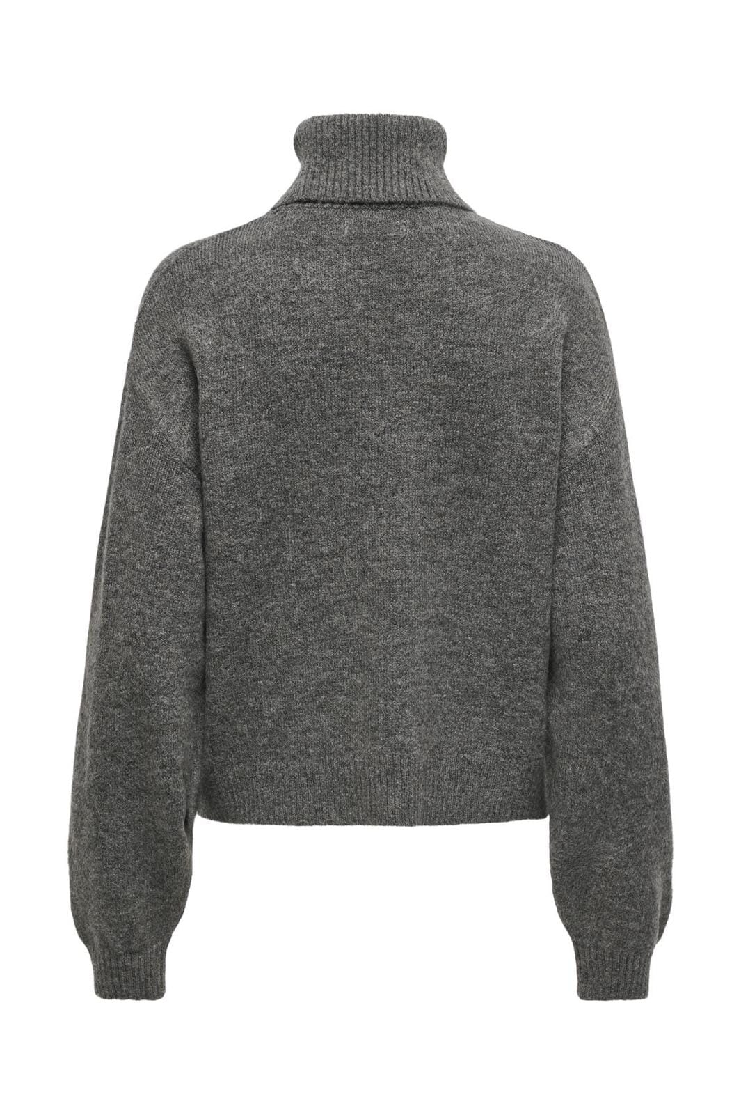 JDY JDYletty L/S Roll Neck Pullover Knt 4694817 dark grey melange