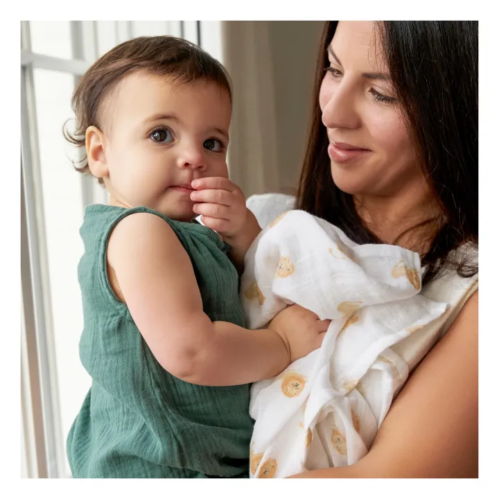 aden + anais Maxi-langes Animal Kingdom en coton bio - Pack de 4