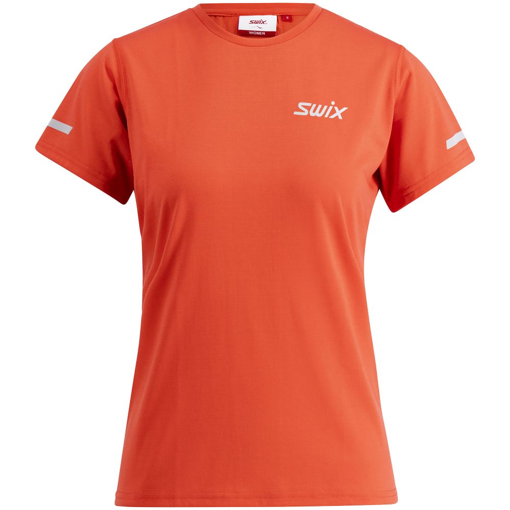 Swix Pace Short Sleeve Womens Cayenne