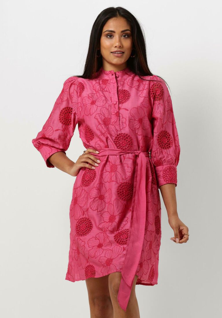 NOTRE-V roze notre-v mini jurk nv-bowie mini dress