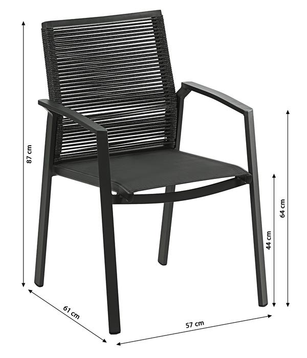 Dehner Stapelstuhl Monaco