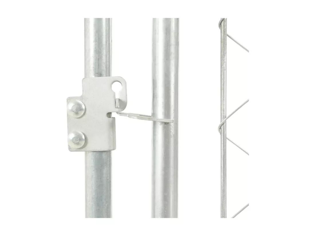 Chenil extérieur cage enclos 100 x 100 x 100 cm 02_0000448