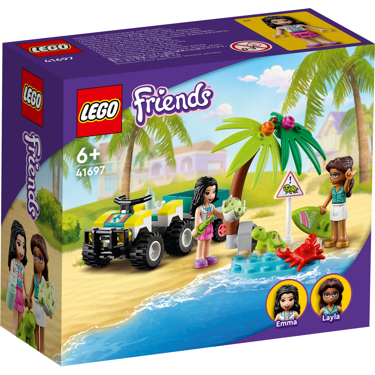 Le véhicule de protection des tortues LEGO Friends 41697