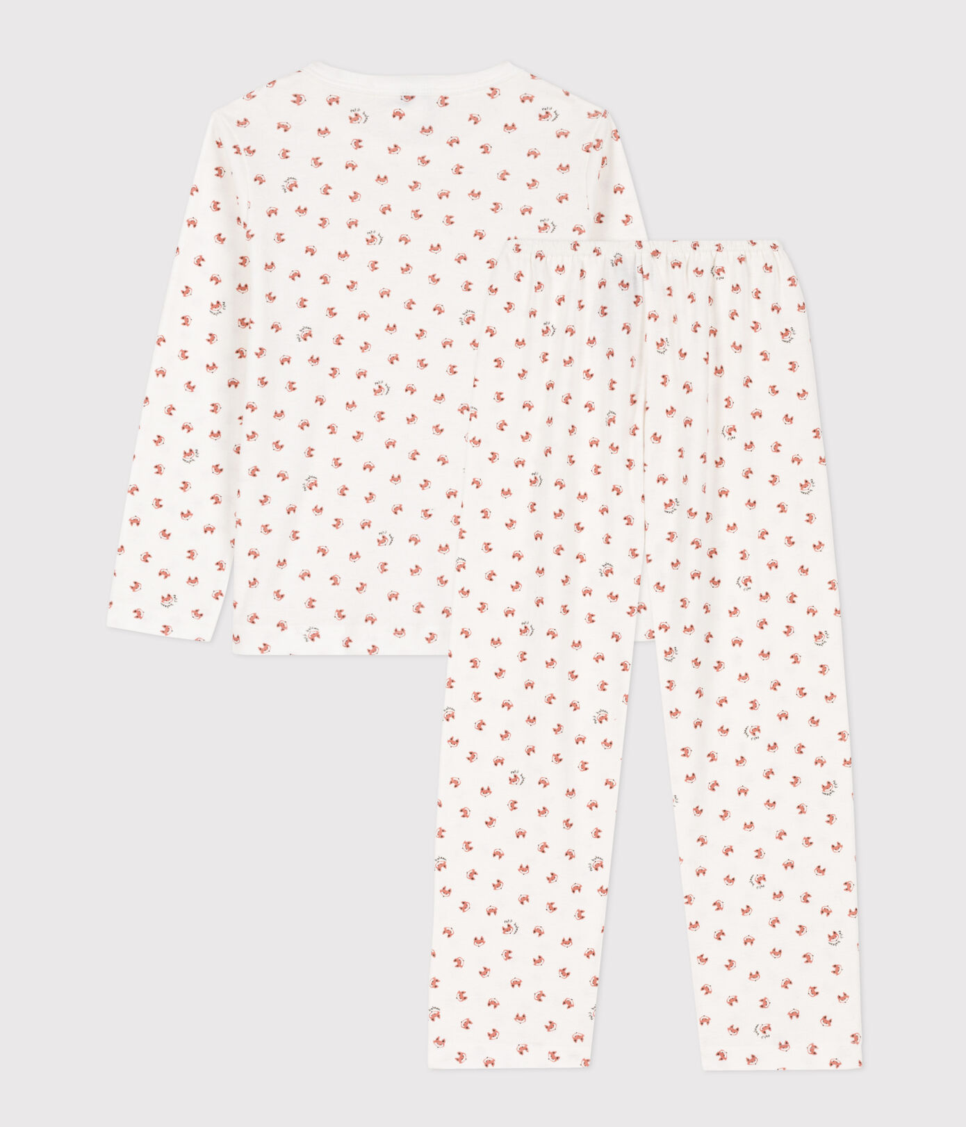 Pyjama renard petite fille/petit garçon en coton