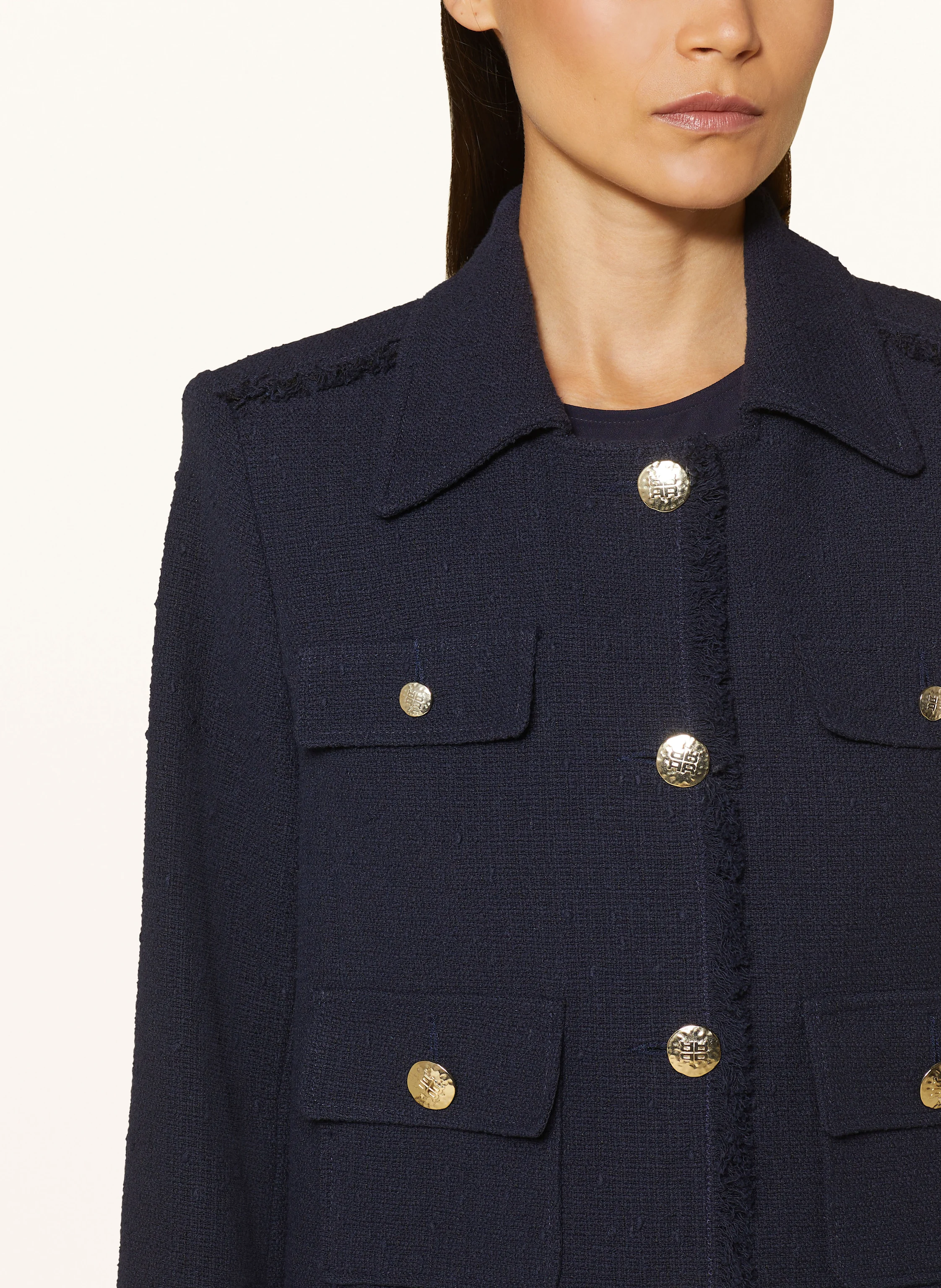RIANI Kastenjacke aus Bouclé