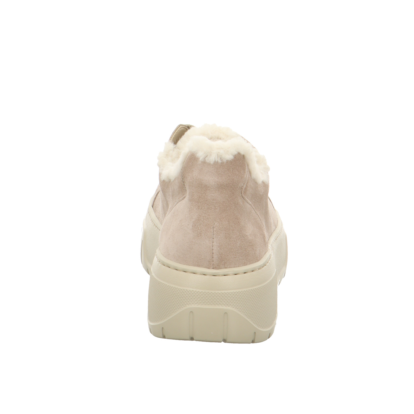 Schnürschuhe beige