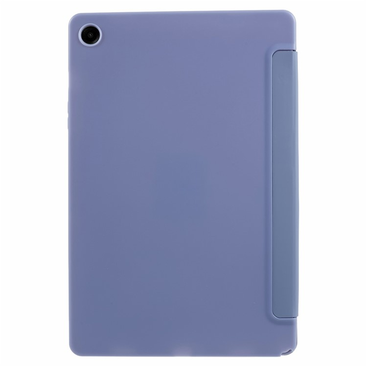 Samsung Galaxy Tab A9  Plus Leder Tasche Flip Cover Hülle - Lila