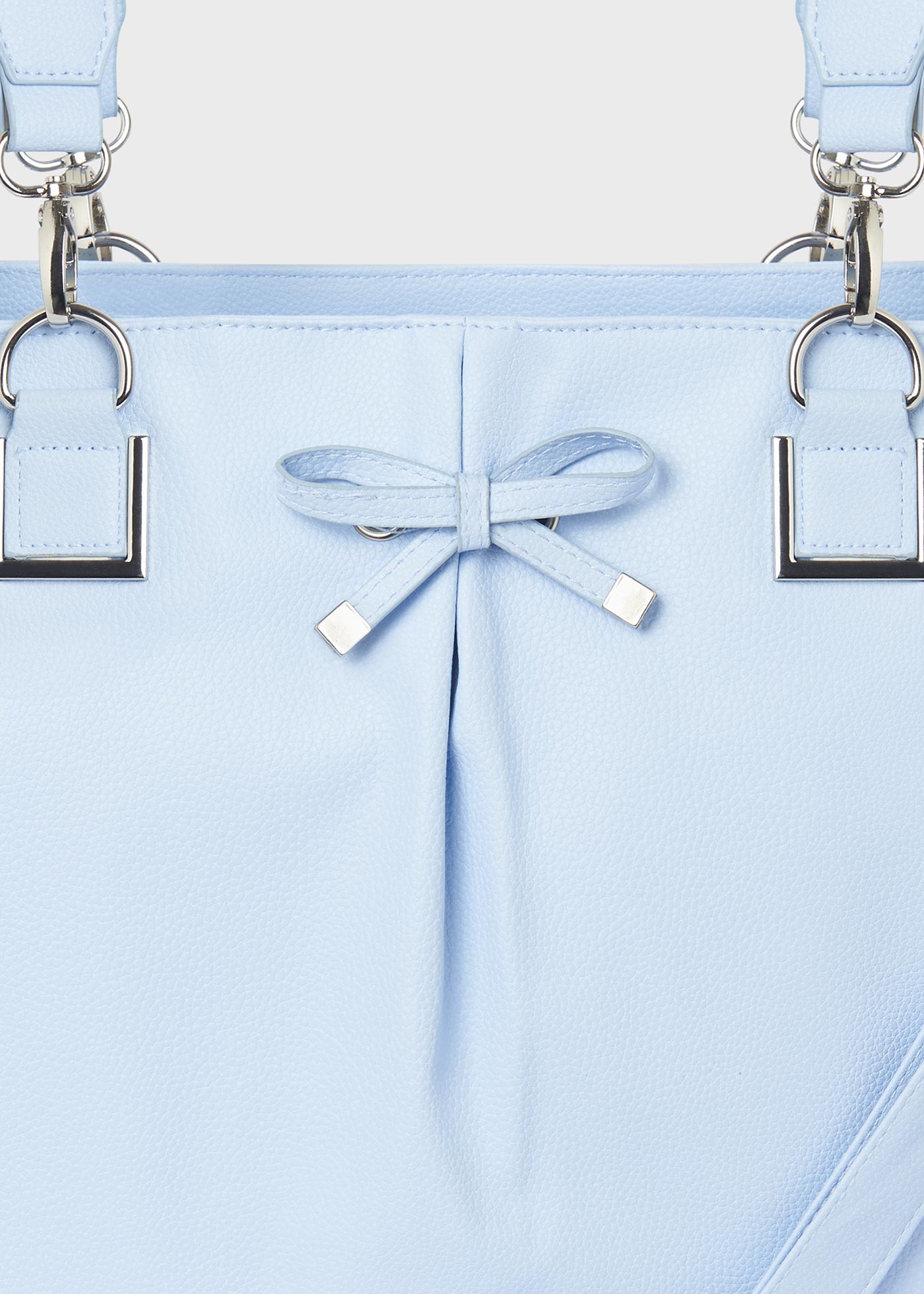 Detalhe da bolsa de maternidade/cesta de pão