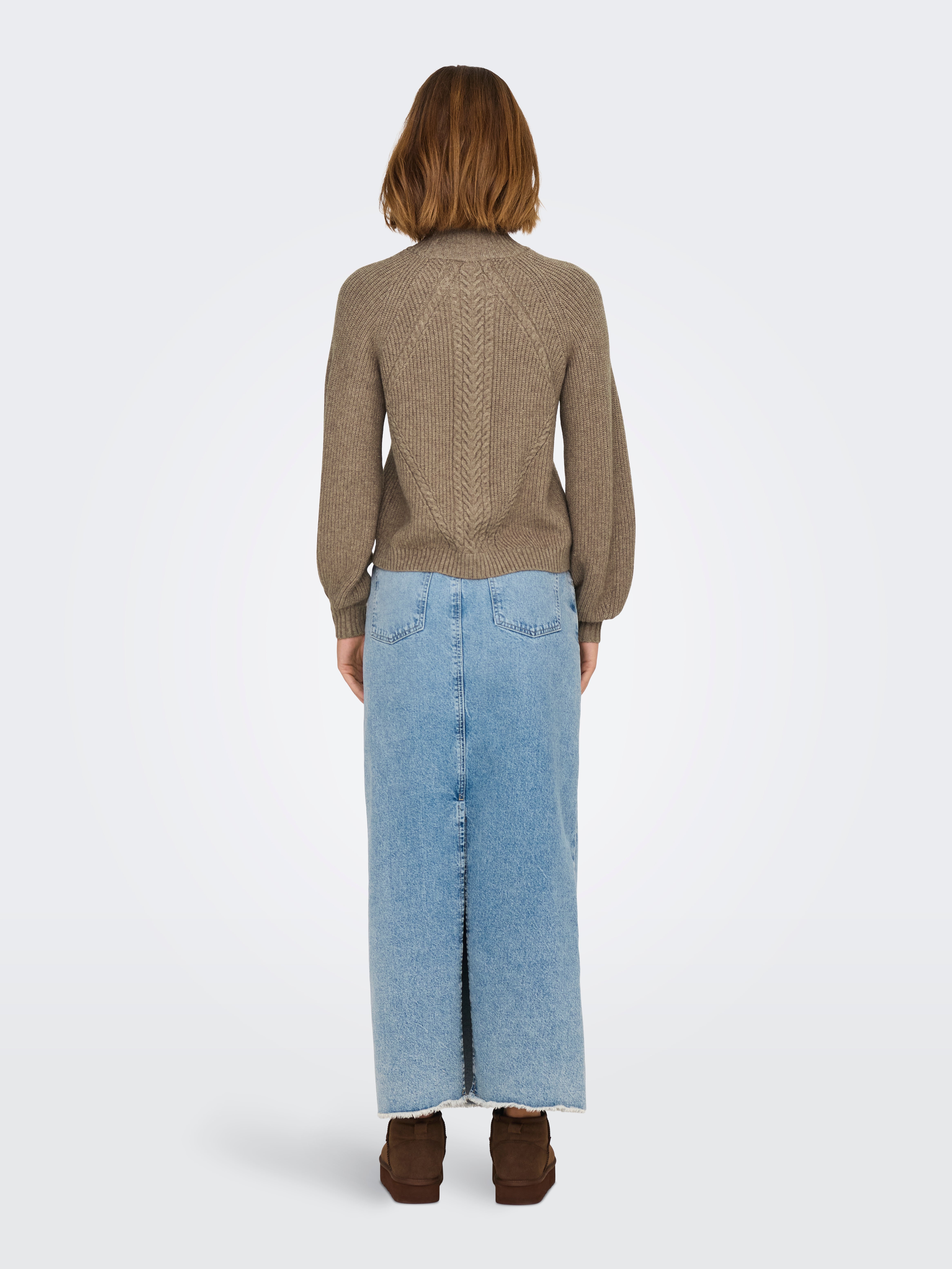 ONLKATIA Strickpullover Malt Ball