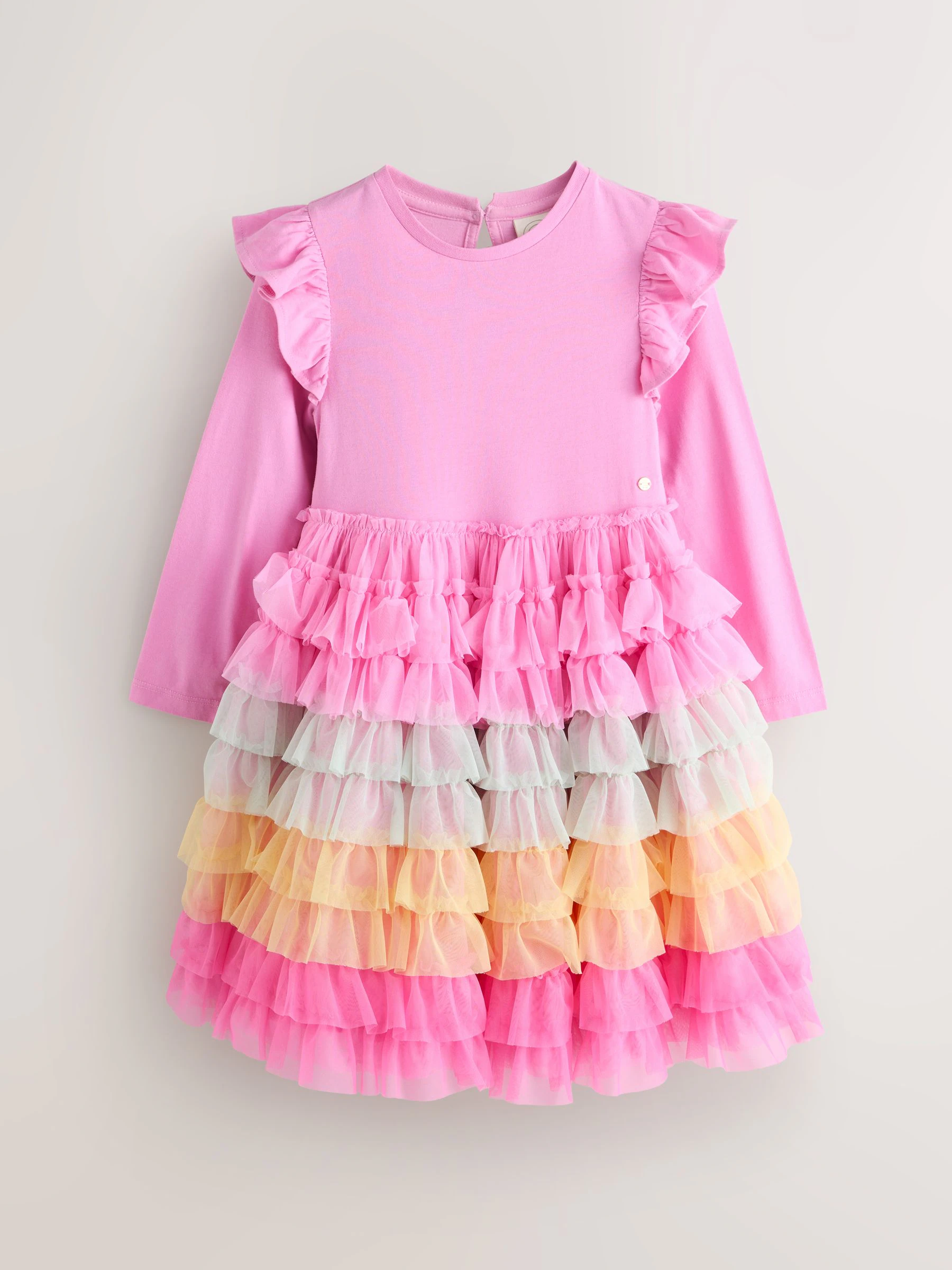 Little Bird by Jools Oliver Rainbow Tulle Party Tutu Dress