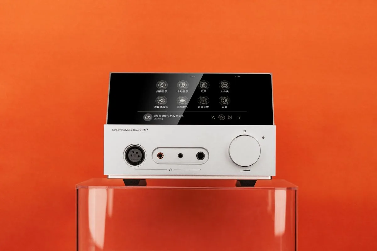 Shanling EM7 Streaming Music Center Silver Lecteurs réseau audio