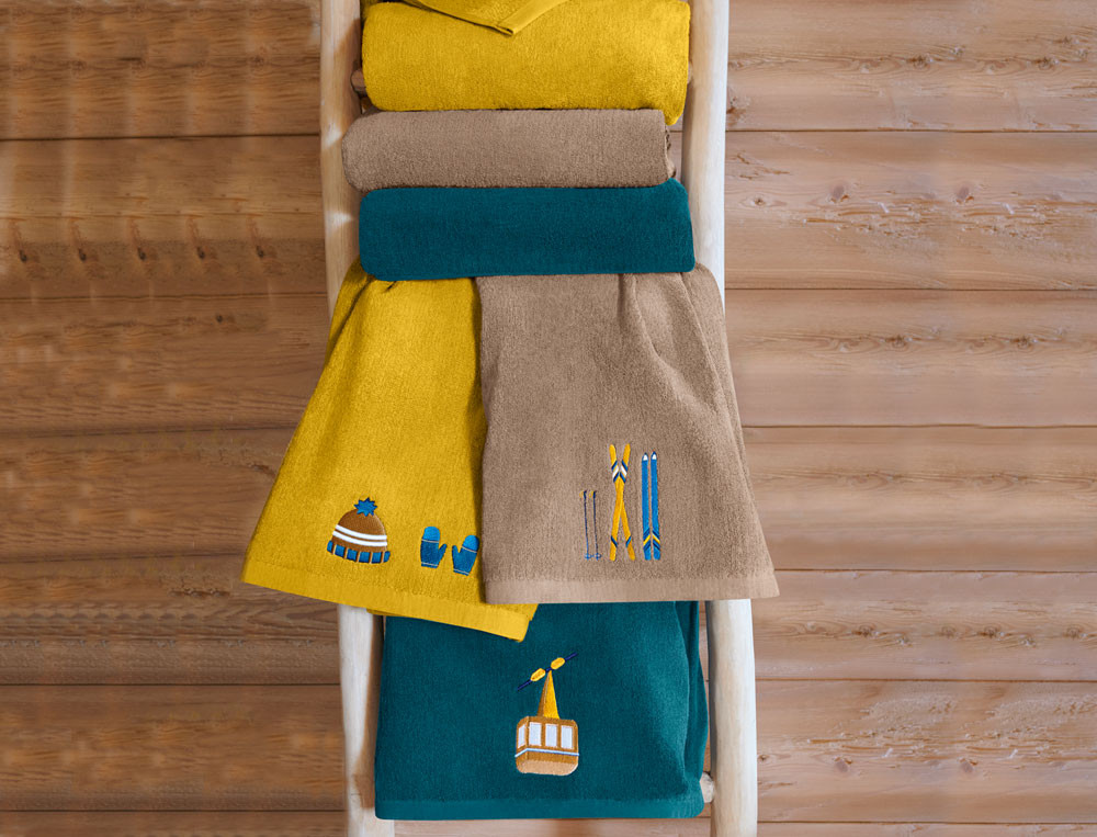 Linge de bain-À vos bâtons