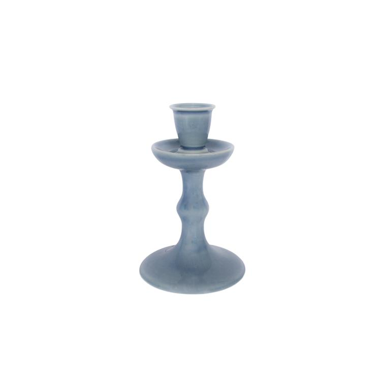 Royal Goedewaagen - Candle Holder 9,5x15cm - Water Blue