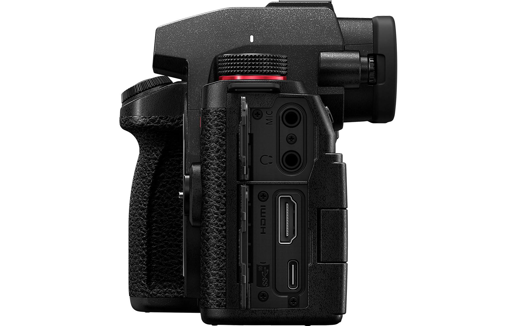 Fotokamera G9 II + Lumix 12-60 mm F2.8-4.0<br>Spiegellose Kamera mit neuem 25.2-MP-MOS-Sensor, Phasen-Hybrid-Autofokus, Serienaufnahmen mit 60 B/s , BIS mit 8.0 Blendenstufen und vielem mehr