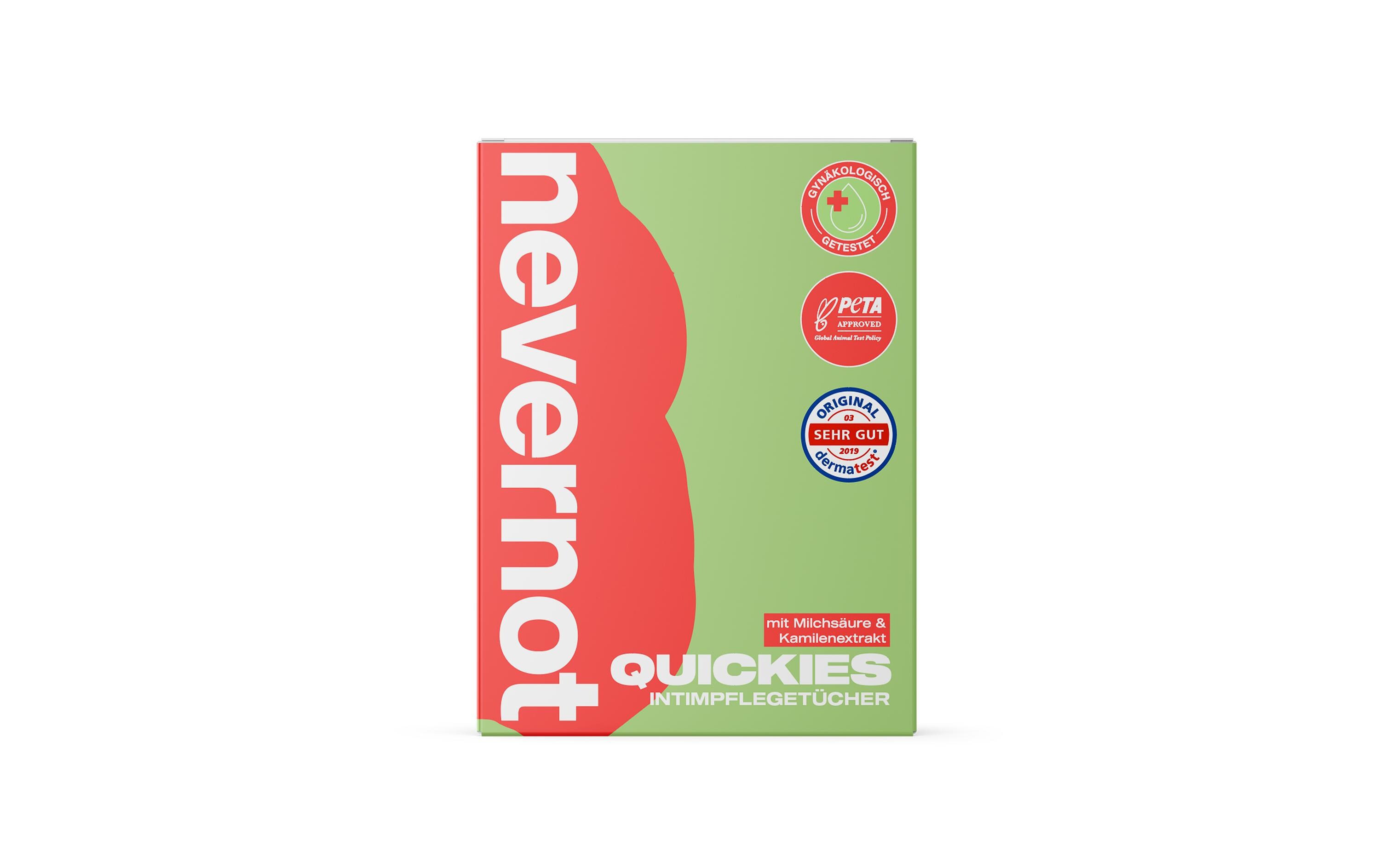 Intimpflege Quickies Intimate Wipes 7 StückHochwertige Intimpflegetücher aus medizinischem Silikon