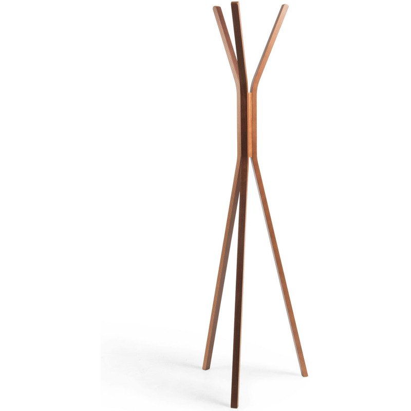 Porte-manteaux Chelsey bois massif d'hévéa 170 cm